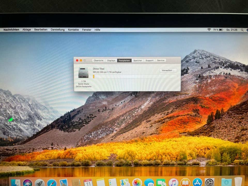 MacBook Pro 15" 2010 gebraucht in Kirtorf
