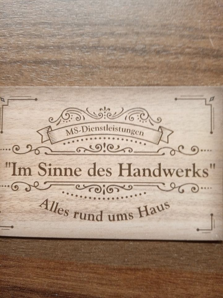 Handwerk rund ums Haus in Hollfeld