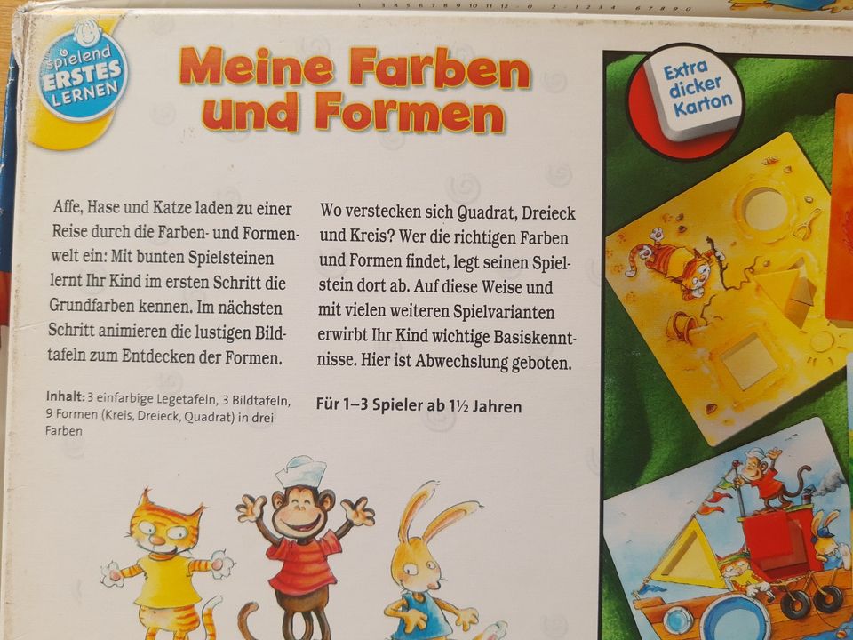 Meine Farben und Formen, Lernspiel, Spiel ab 1,5 Jahren in Bobingen