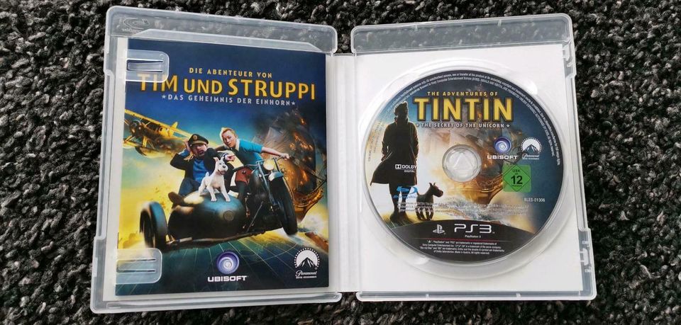 Tim und Struppi 'Geheimnis d Einhorn' f PS3 Playstation 3 wie neu in Wetter (Ruhr)