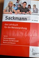Sackmann - das Lehrbuch für die Meisterprüfung: Teil III Nordrhein-Westfalen - Hagen Vorschau