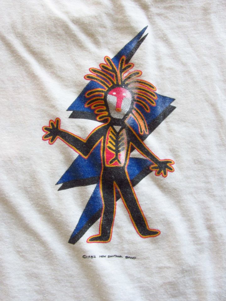 Santana „Shango“ Tour-Shirt 1982 – Original (XL) in Mauritz