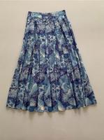Rock Taifun by Gerry Weber Blau/Weiß Gummibund Waldorf Vintage Kr. Dachau - Dachau Vorschau