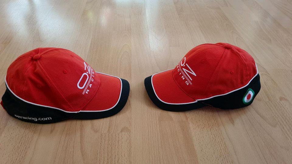 2x Basecap,Baseball Kappe,Mütze Original OZ Racing neuwertig in Ochsenhausen