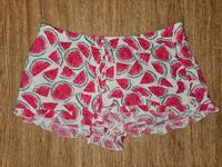 Damen Shorts Stoff weiß pink Gr L kurze Hose Leipzig - Schönefeld-Abtnaundorf Vorschau