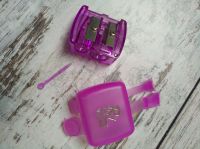 Kosmetik Anspitzer Make up Spitzer Duo sharpener 2 lila pink Niedersachsen - Lengede Vorschau