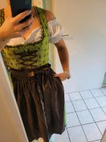 Dirndl grün/braun 36 Hessen - Karben Vorschau