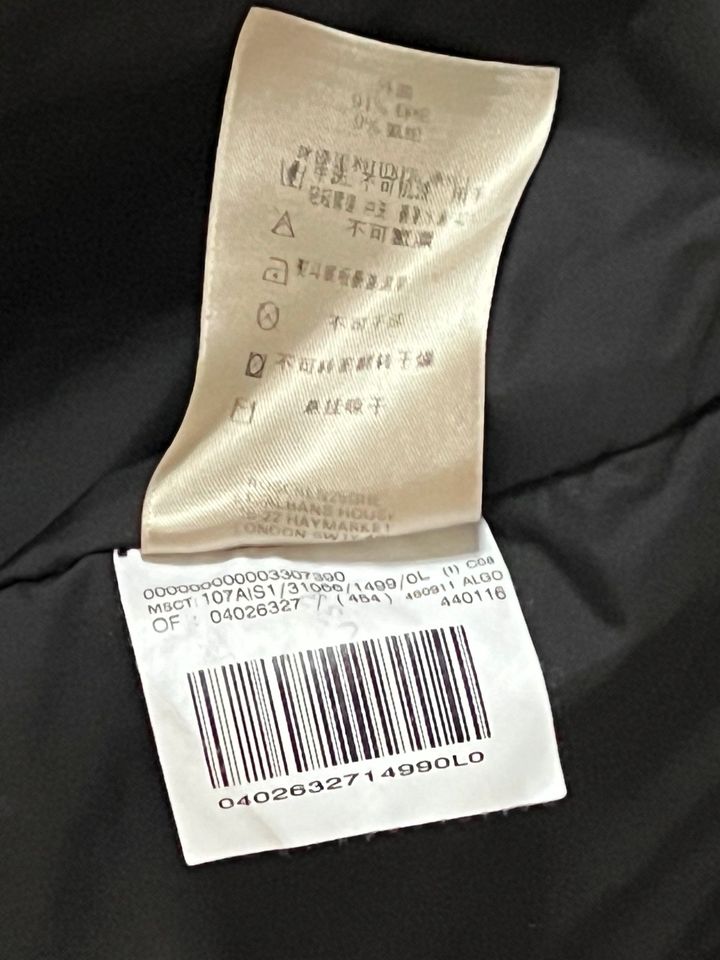 Burberry London edle Jacke L Schwarz Top NP:890,-€ in Berlin