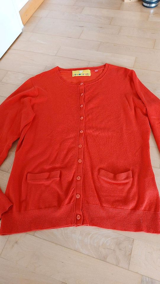 Lieblingsstück Cardigan Strickjacke rot 38 40 in Rheinfelden (Baden)