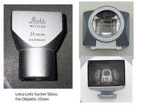 TAUSCHE! Leica Leitz Sucher Sbloo, für Objektiv 35mm gg Planar 50 Dortmund - Huckarde Vorschau
