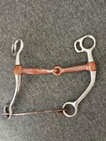 Westerngebiss gebrochen, Snaffle with shanks, Kupfer Hessen - Willingshausen Vorschau