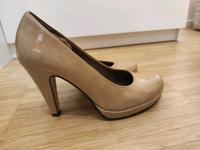 Pumps Gr. 40 Lack nude Bayern - Aschaffenburg Vorschau