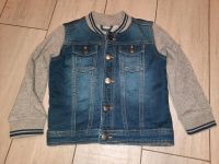 Jeansjacke mit Stoffärmel 98 Bayern - Berching Vorschau