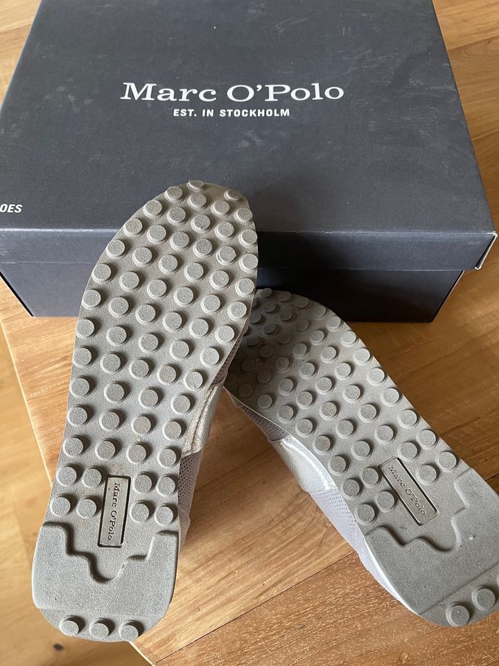 Damenschuhe Sneaker Marc O‘ Polo, grau silber, Gr. 38 in Berlin