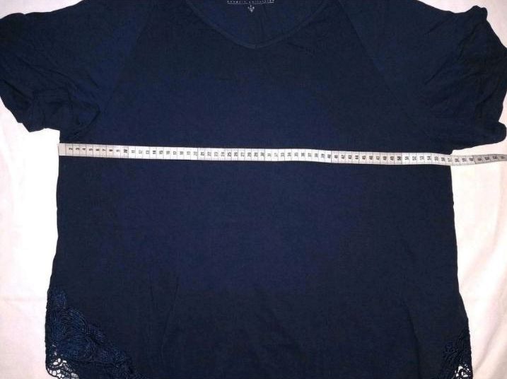 T-Shirt dunkelblau Spitze Schulter Cut-out Innenstadt | - L jetzt eBay Poll Kleinanzeigen 44/46 Kleinanzeigen Bonprix in ist