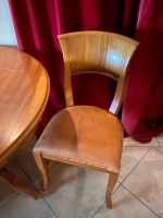 3 Lederbezogene Stühle Bayern - Moosburg a.d. Isar Vorschau