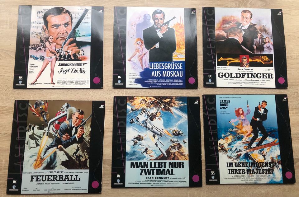 17 James Bond Laserdisc Deutsch Sammlung PAL in Bonn