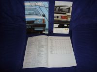 Opel Rekord Prospekt / Broschüre A4 Format in deutsch 80er Jahre Hamburg-Mitte - Hamburg Altstadt Vorschau