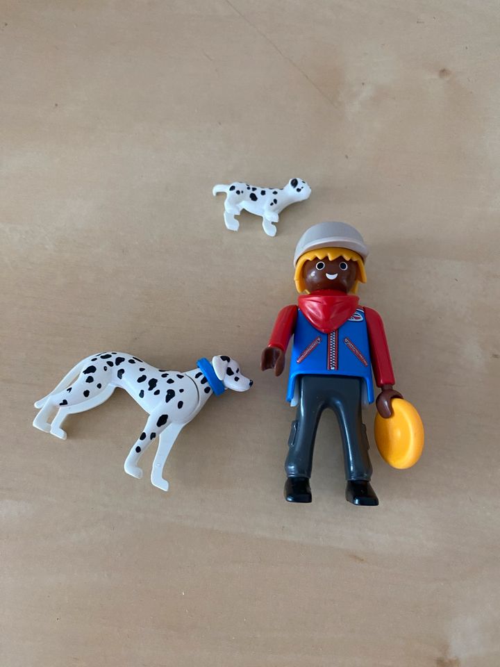 Playmobil Mann mit Dalmatinern in Essen