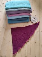 Handmade Musselin Dreieckstuch mit Kontrastrand Nordrhein-Westfalen - Kleve Vorschau