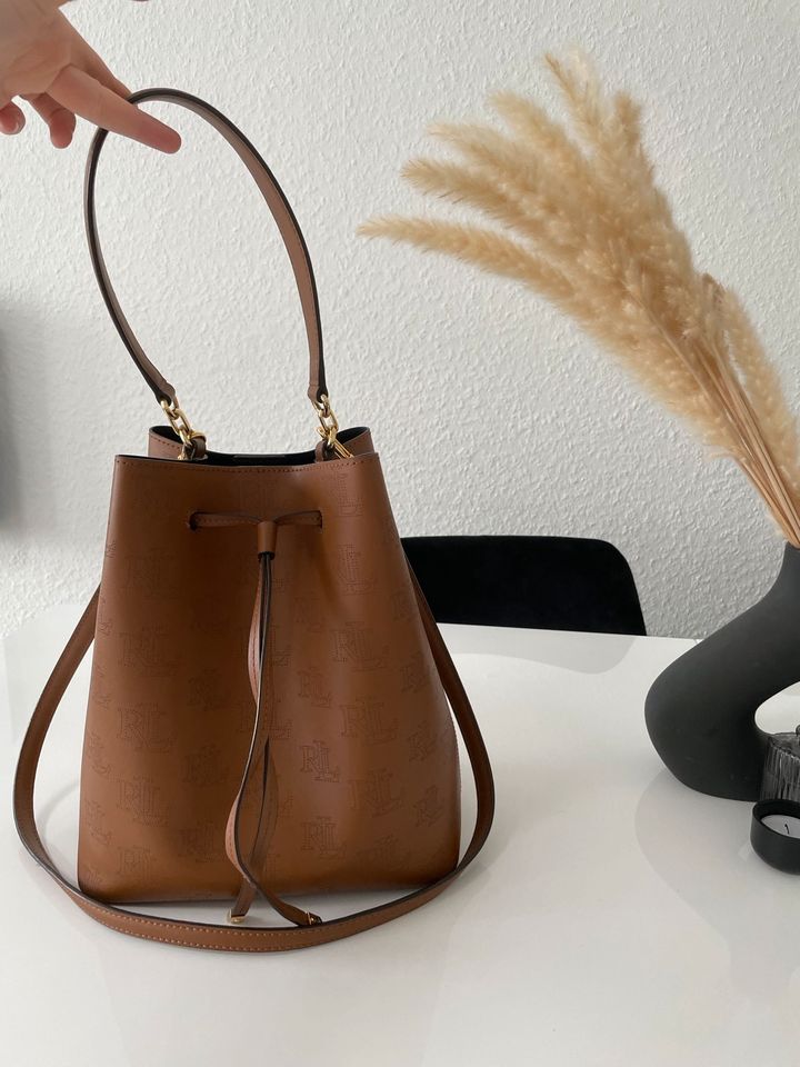 Lauren Ralph Lauren Tasche Beuteltasche Leder TOP!!! in Bochum