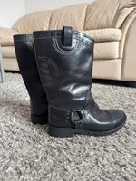 Tommy Hilfiger Lederstiefel Biker Harness Style - Echleder Nordrhein-Westfalen - Dinslaken Vorschau