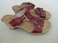 Gabor Pantoletten Gr. 39 6 Plateau Lackleder rot top Zustand Thüringen - Nordhausen Vorschau