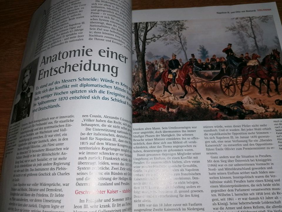 Damals (Magazin für Geschichte) 9/2011 - Bismarck & Napoleon III in Oelsnitz / Vogtland