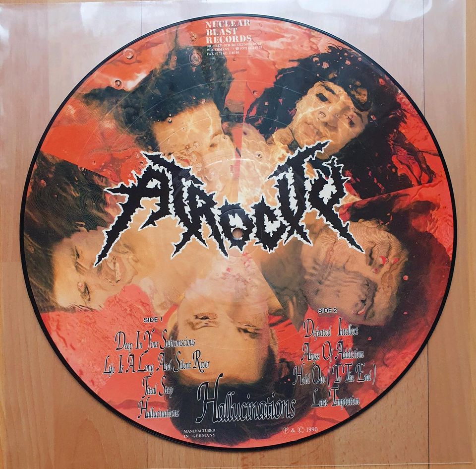 Atrocity - Hallucinations - Picture LP 1990 in Bitterfeld