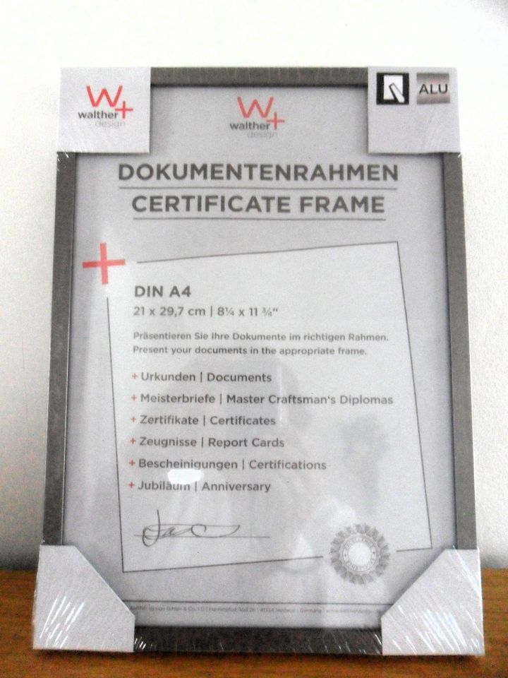 Dokumentenrahmen, Bilderrahmen, Urkundenrahmen, 4 Stück in  Schleswig-Holstein - Neumünster | eBay Kleinanzeigen ist jetzt Kleinanzeigen