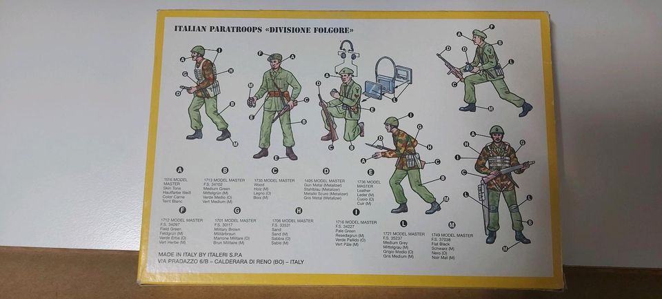 ITALERI 1:35 PLASTIKMODELLBAU Versch. FIGUREN SETS in Bunde