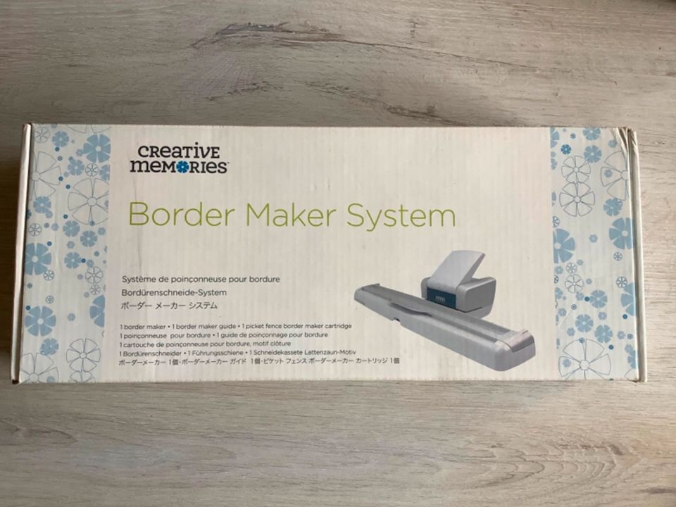 Creative Memories Border Maker System mit 2 Schneidekassetten in Oldenburg in Holstein