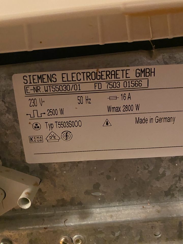 Siemens SIWATHERM PLUS 5503 in Langen (Hessen)