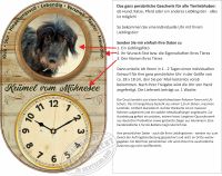 Hund Katze Pferd Haustier Wanduhr Geschenk Tier Nordrhein-Westfalen - Bad Berleburg Vorschau