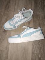 Puma Skye Sneakers Dream Blue Größe 37.5 4.5 NEUWERTIG Weiß Blau Nordrhein-Westfalen - Hürth Vorschau