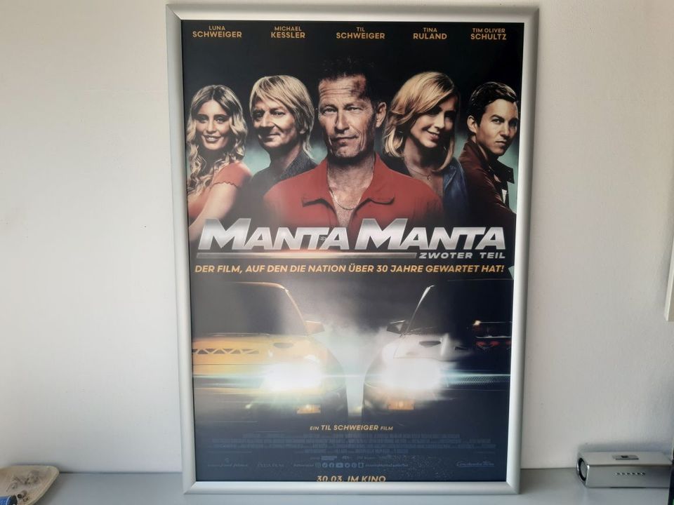 Manta Manta 2 Poster Plakat Zwoter Teil im Rahmen A1 in Hannover