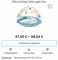 Spielbogen Chicco Enjoy colors gym blue Herzogtum Lauenburg - Kröppelshagen-Fahrendorf Vorschau