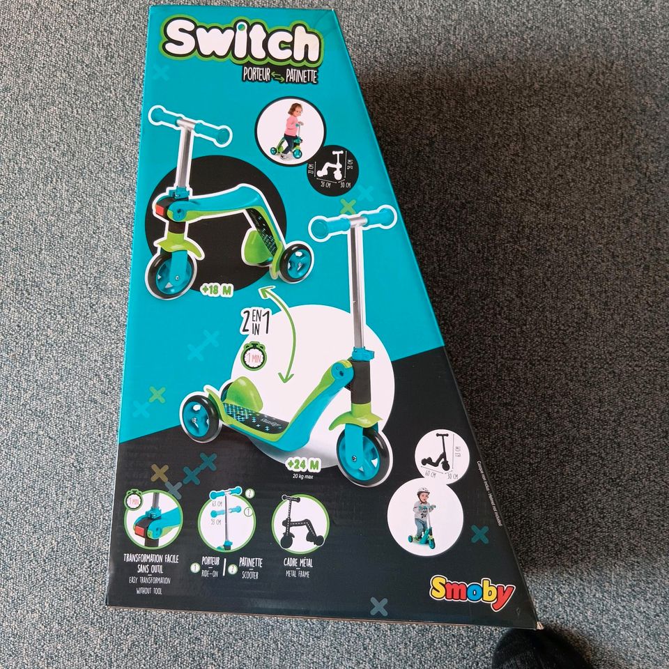 Smoby Laufrad Switch in Weichering