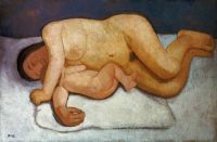 Paula Modersohn-Becker - Ruhende Mutter, Druck, gerahmt Aachen - Aachen-Mitte Vorschau