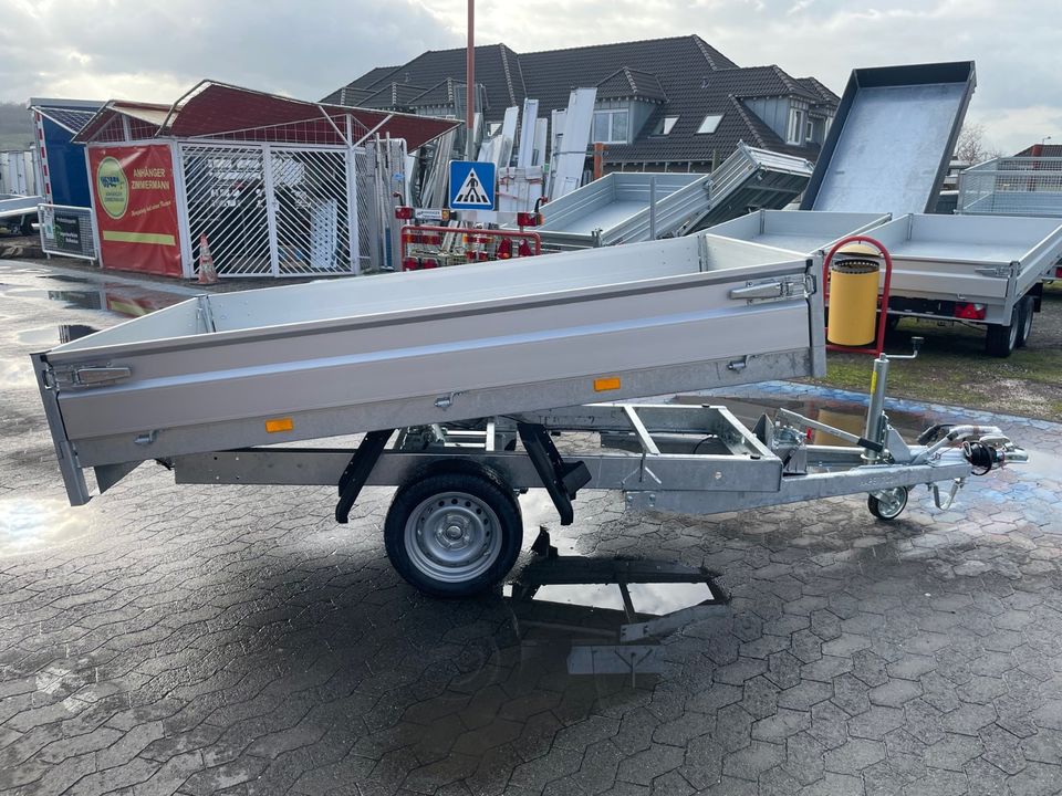 Profi Ein-Achs-Rückwärtskipper 1350 Kg Gesamtgewicht, 260x150 cm in Mülheim-Kärlich