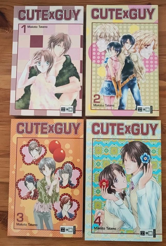 Manga "Cute x Guy" von Makoto Tateno, komplett Band 01 bis 04 in Kiel