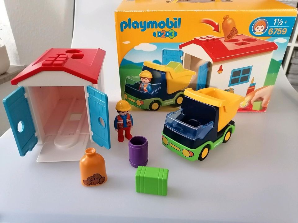 Playmobil 123 Set 6759 vollständig OVP Garage & Kipplaster in  Baden-Württemberg - Renningen | Playmobil günstig kaufen, gebraucht oder  neu | eBay Kleinanzeigen ist jetzt Kleinanzeigen