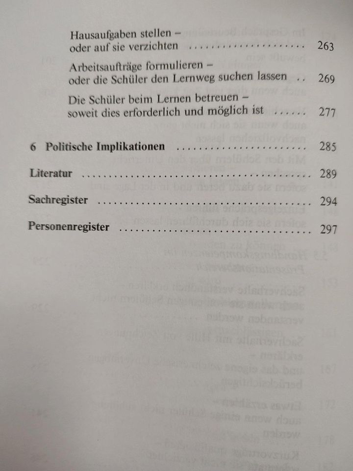 Durchführung von Unterricht. Handlungsorientierte Didaktik, neu in Konz