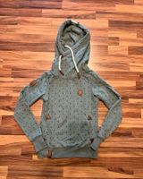 Naketano Pullover Hoodie grün mit Anker Gr. S Hessen - Mittenaar Vorschau