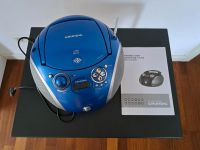 Top CD MP3 USB Radio Player von Grundig RCD 1445 USB blau München - Thalk.Obersendl.-Forsten-Fürstenr.-Solln Vorschau