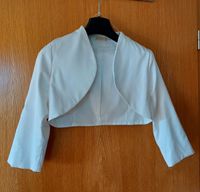 Brautjacke Bolero aus Satin, 3/4 Arm, Größe 38, Hochzeit Bayern - Bad Kissingen Vorschau