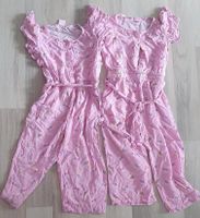 Overall Jumpsuit 116 Zwillinge Rosa Blumen Berlin - Marzahn Vorschau