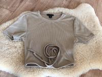 Top beige bauchfrei Amisu S Sachsen - Freiberg Vorschau