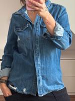 Only Jeanshemd Gr.36/38 Neu Nieten Denim Hemd Herzogtum Lauenburg - Geesthacht Vorschau
