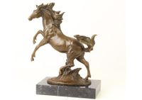 Bronzeskulptur Pferd auf Marmorsockel Bronze Figur Skulptur Münster (Westfalen) - Centrum Vorschau